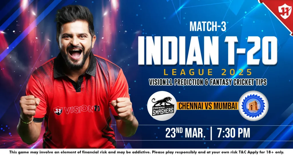 Chennai vs Mumbai – Indian T20 League 2025 3rd Match Prediction and Fantasy Cricket Tips