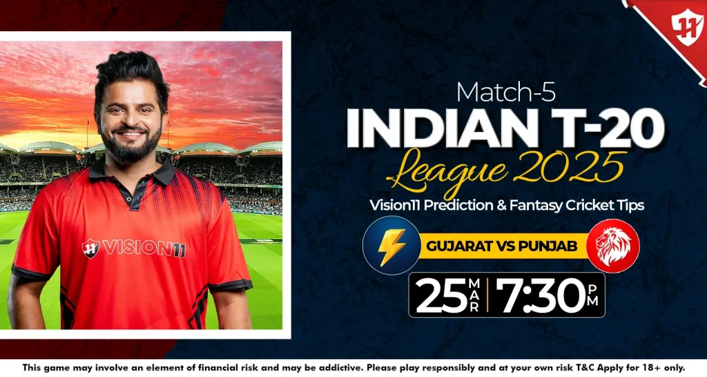 Gujarat vs Punjab – Indian T20 League 2025 5th Match Prediction and Fantasy Cricket Tips