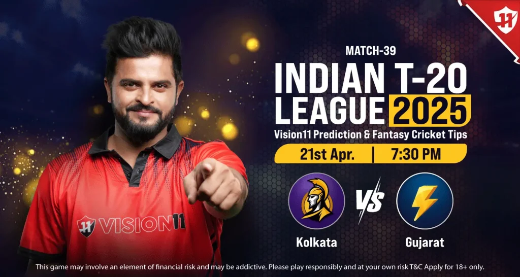 Kolkata vs Gujarat – IPL 2025 39th Match Prediction and Fantasy Cricket Tips