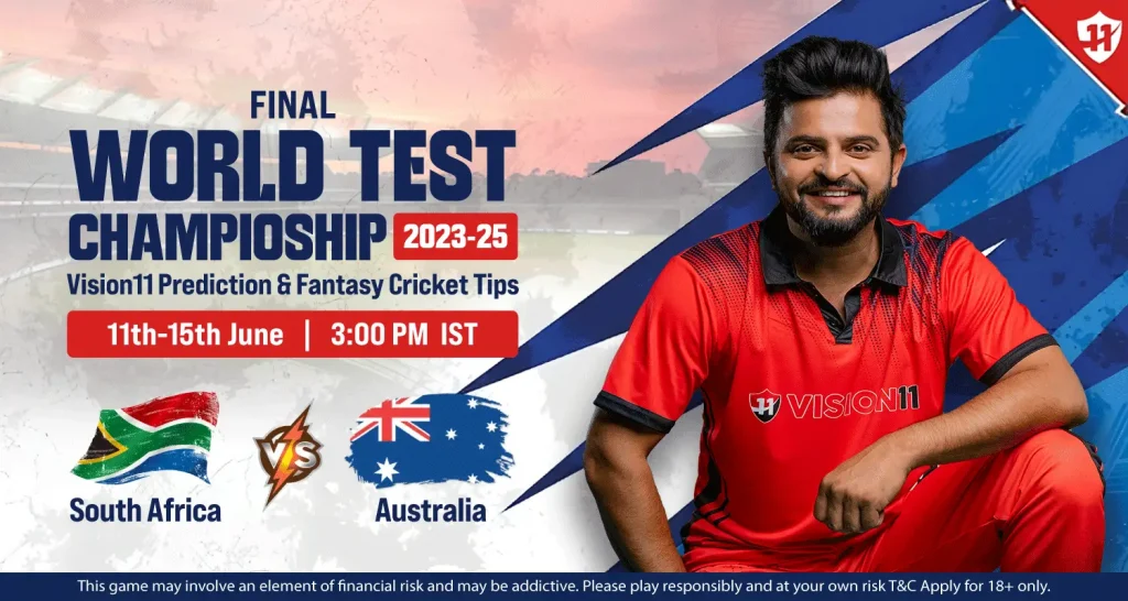 South Africa vs Australia WTC Final Match Prediction and Fantasy Cricket Tips