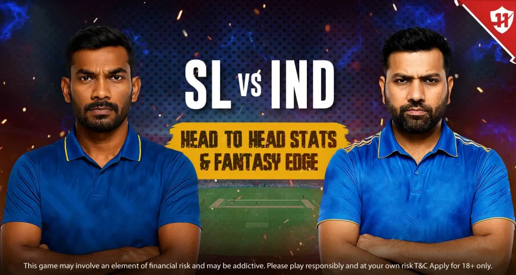 India vs Sri Lanka: Head-to-Head & Stats & Fantasy Edge