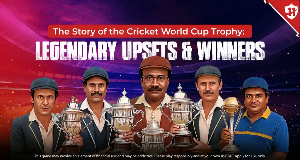 The Story of the Cricket World Cup Trophy: Legendary Upsets & Winners