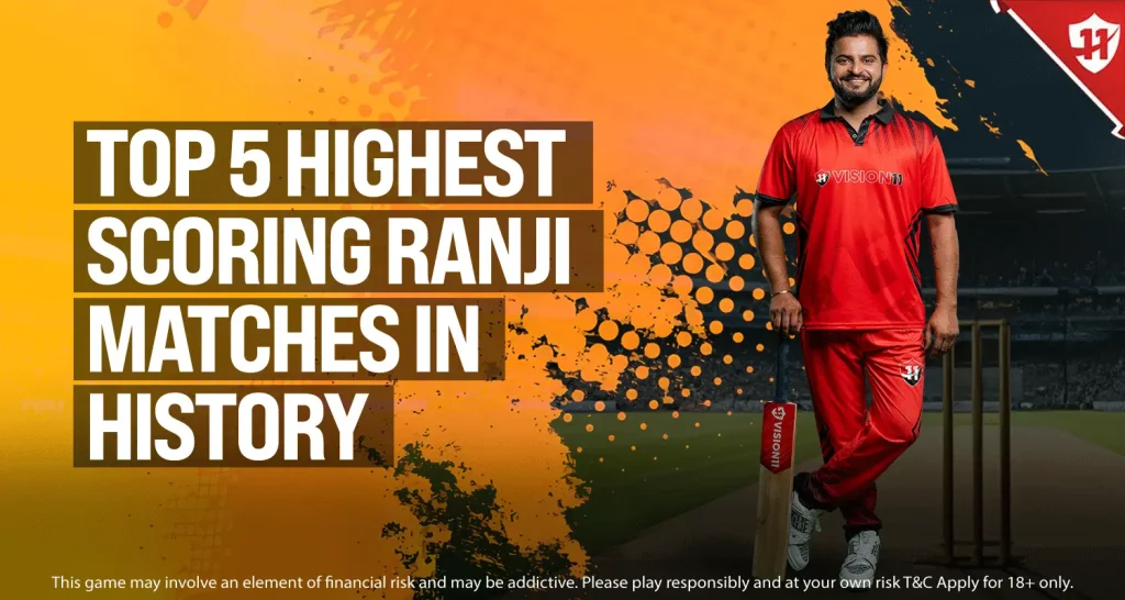Top 5 Highest-Scoring Ranji Matches in History