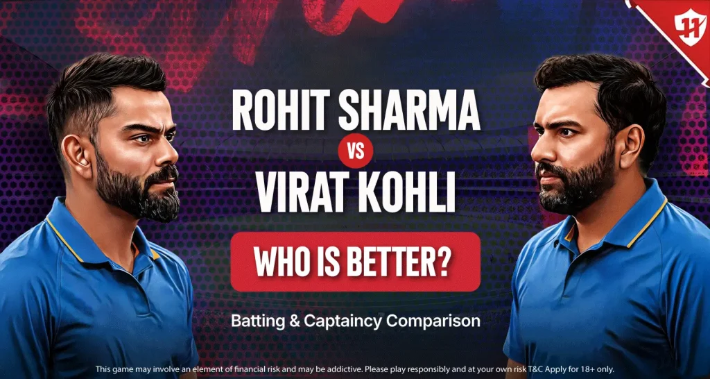 Rohit Sharma vs Virat Kohli: Who is Better? Batting & Captaincy Comparison