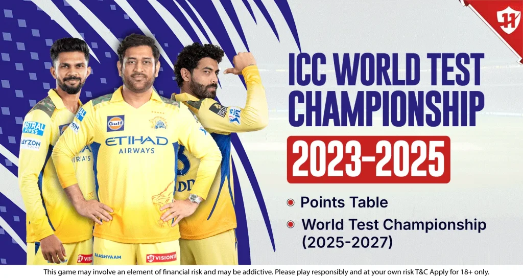 ICC World Test Championship 2023-2025 Points Table | World Test Championship (2025-2027)