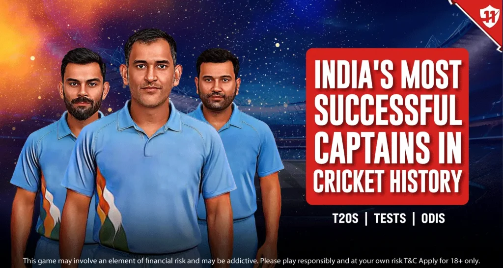India’s Most Successful Captains in Cricket History (T20s/Tests/ODIs)