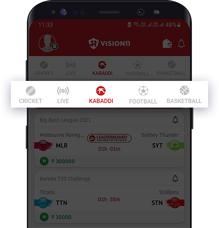 Select Your Fantasy Kabaddi Game