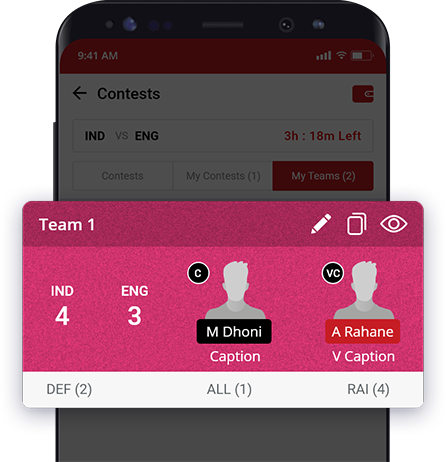 Make Multiple Teams in Kabaddi Fantasy Game