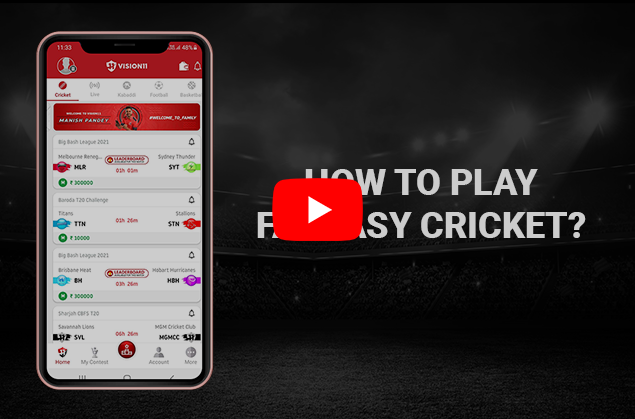 How to play fantasy games on vision 11
